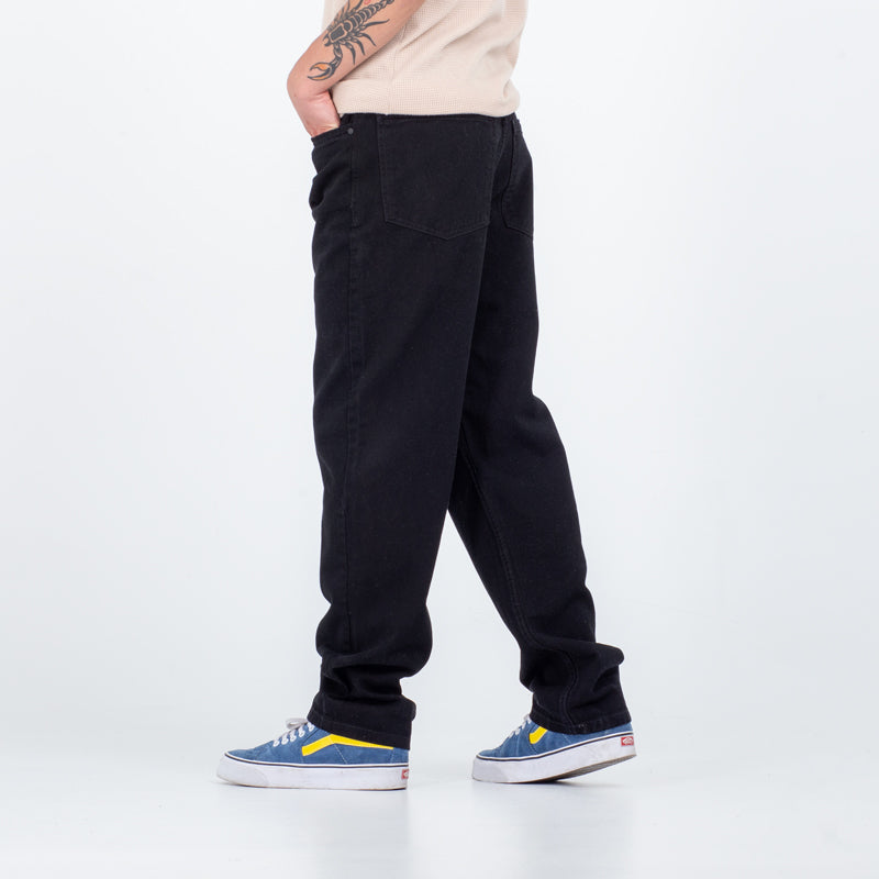 Jean Masculino H-159 Negro Rigido