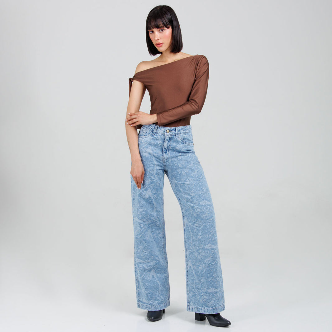 Jean wide Leg Ax-3102 Rigido