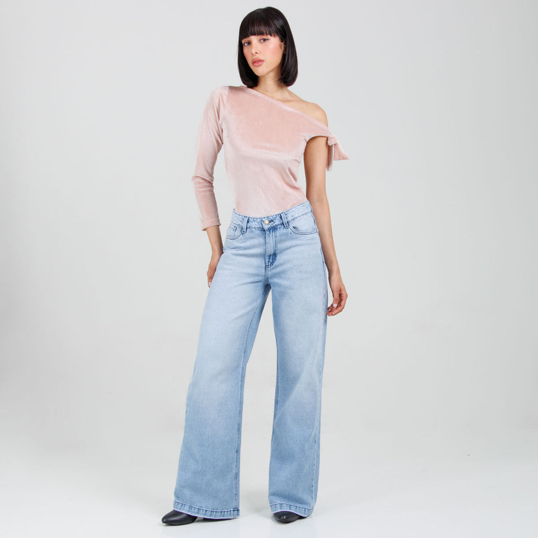 Jean Wide Leg Ax-3100 Rigido