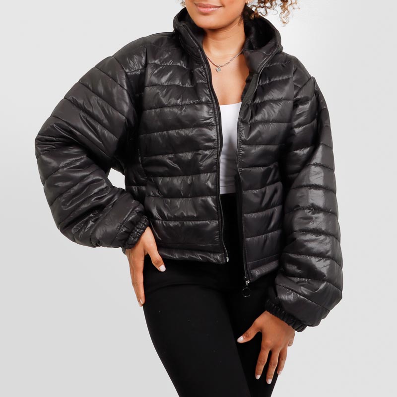 CHAQUETA EFECTO CUERO DAMA B1755