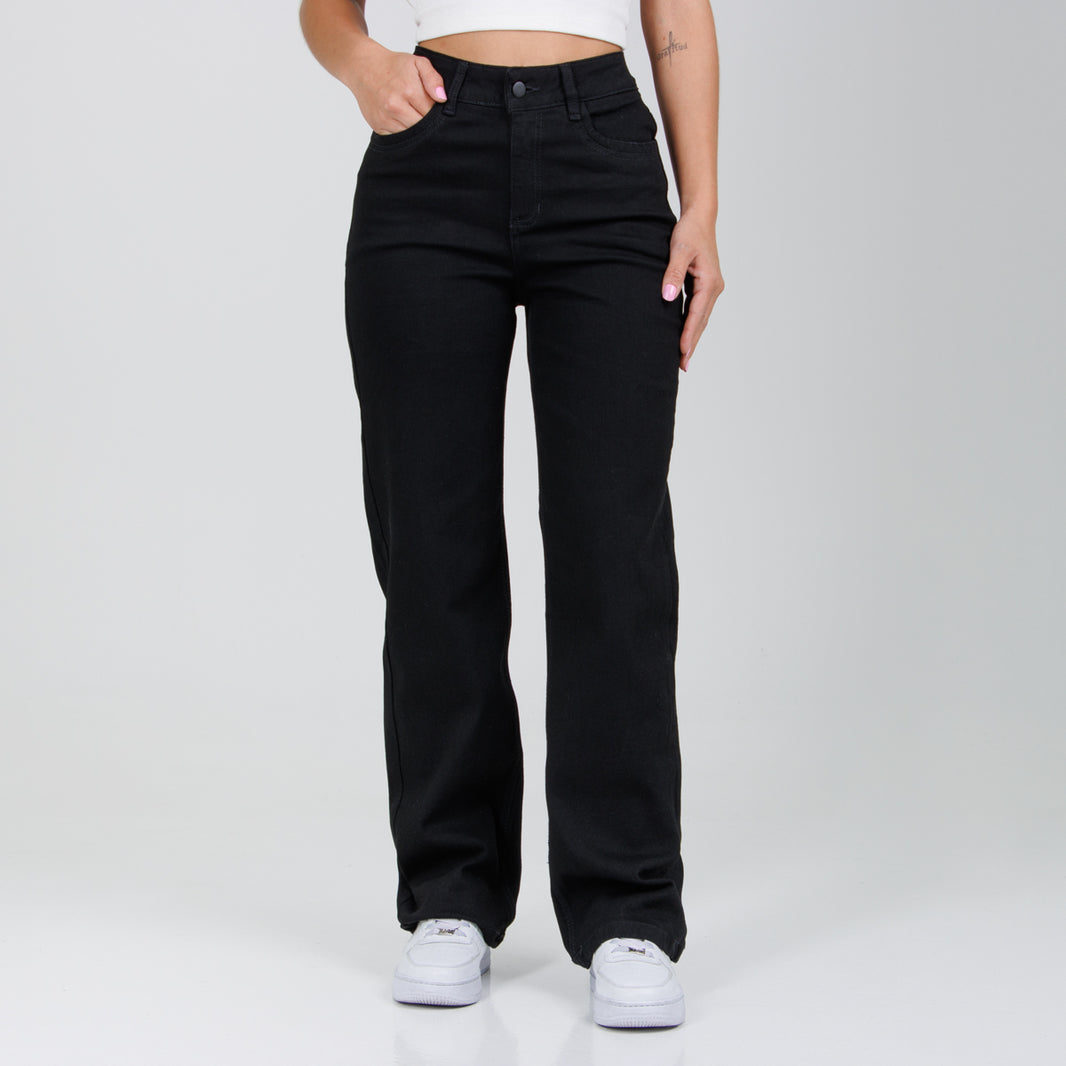 Jean Axspen Mom Fit Slim  Ax-2876 Negro