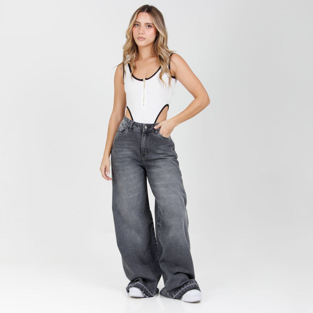 Jean Axspen Wide Leg Ax-2930 Rigido