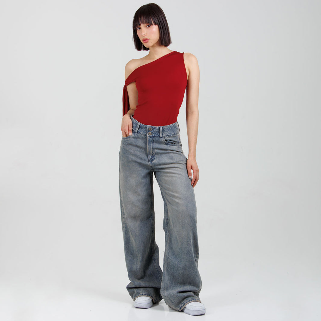 Jean Wide Leg Ax-3045 Rigido
