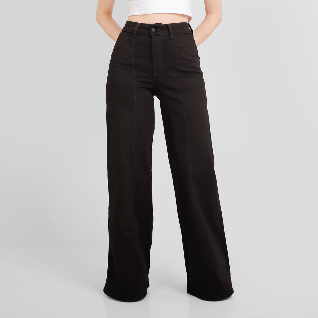 Jean Wide leg Axspen Ax-2820 Negro
