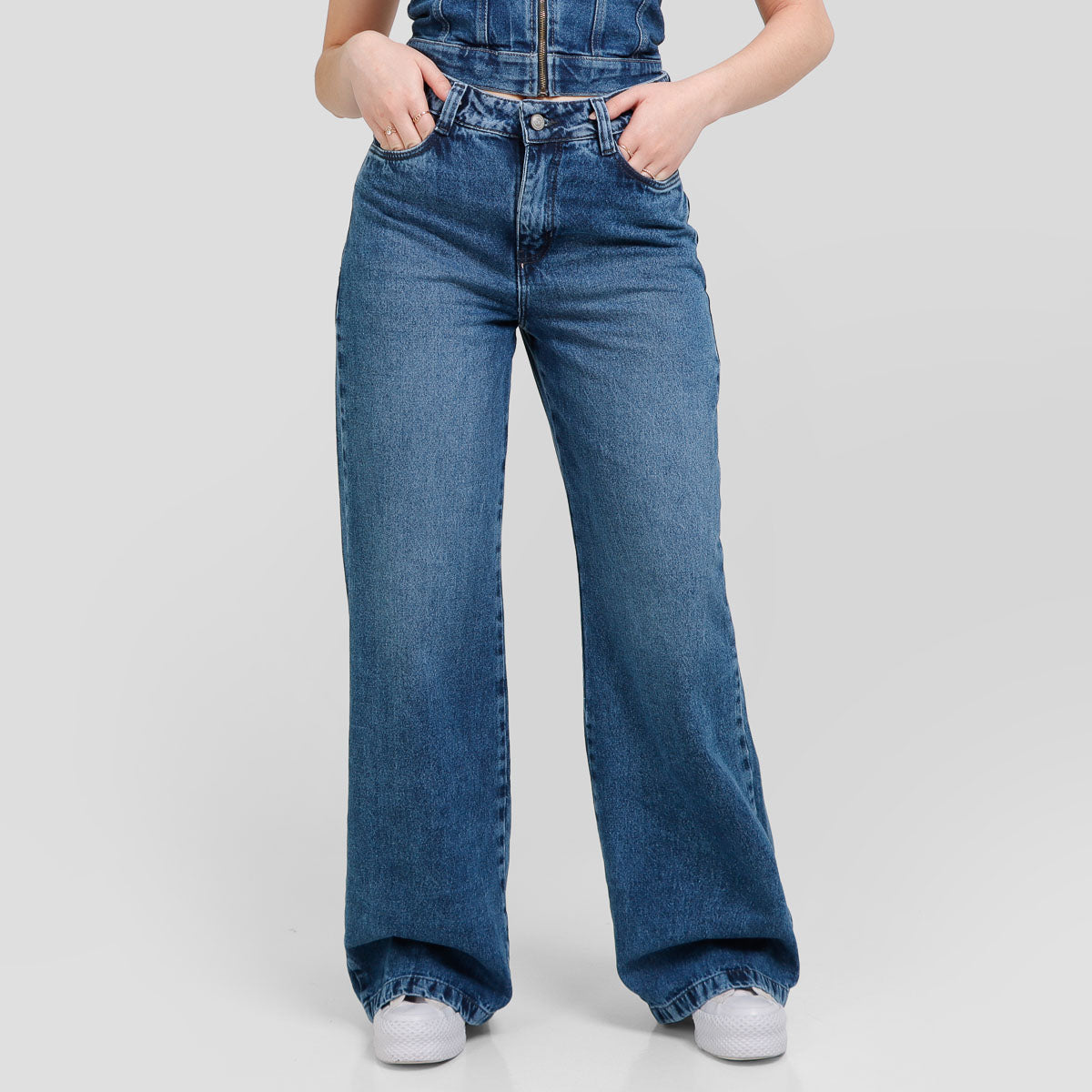 Jean Axspen Wide Leg Ax-2727 Rigido