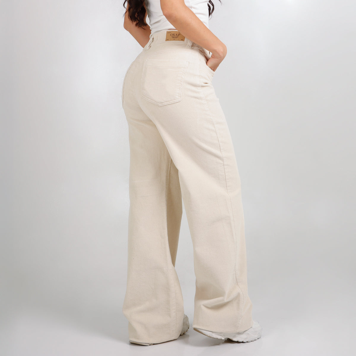 Pantalon Pana Wide Leg Ax-3137 Licrado