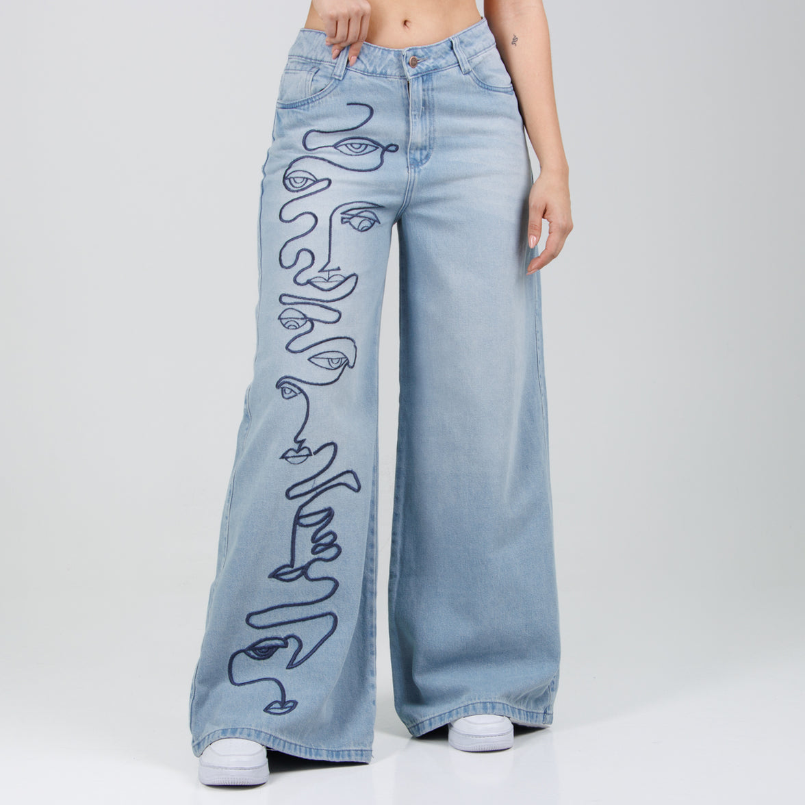 Jean Axspen Wide Leg  Ax-2888
