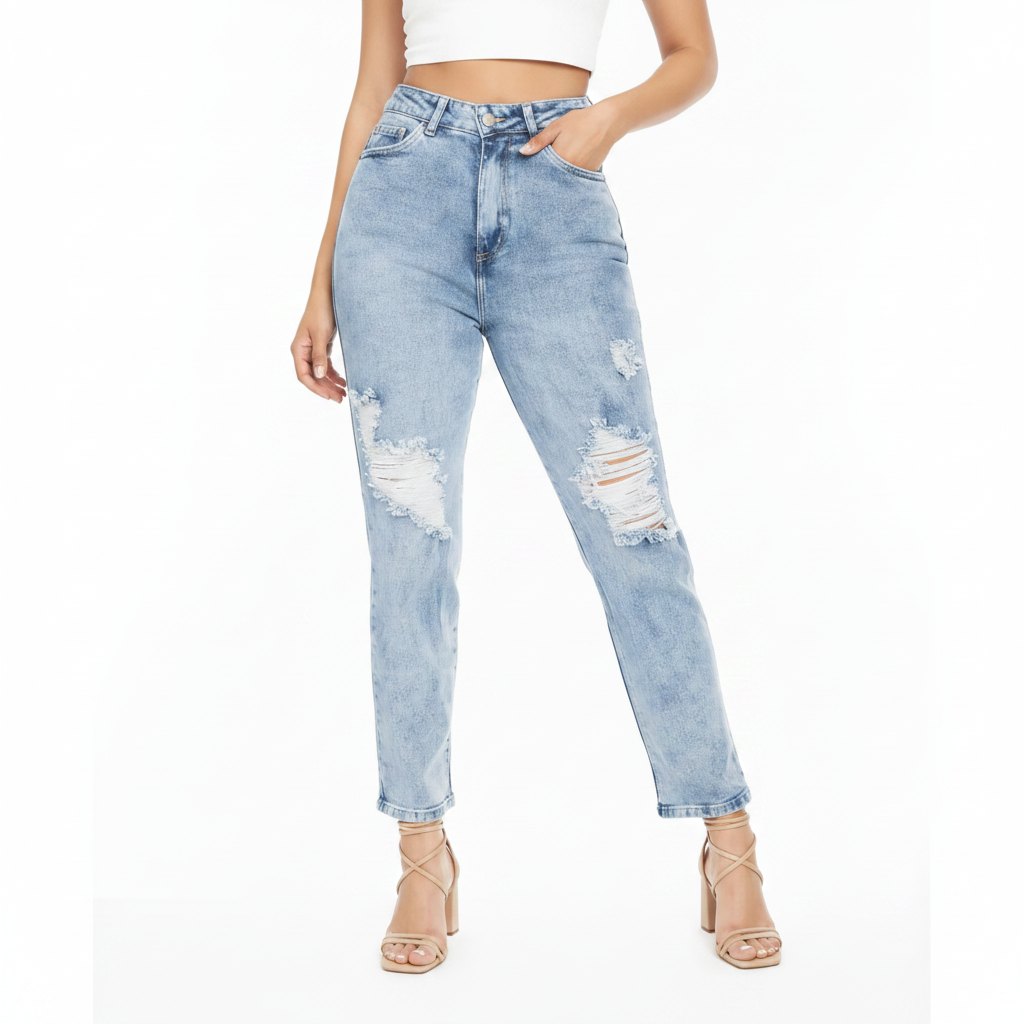 Jean  Axspen Mom Fit  AX-1546