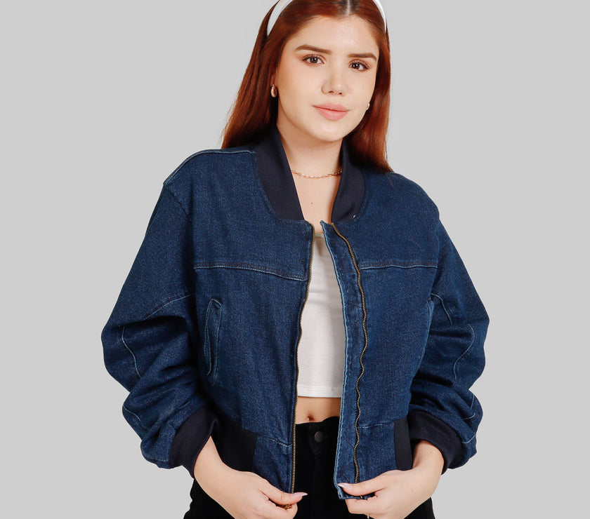 CHAQUETA DENIM PARA DAMA	B1728