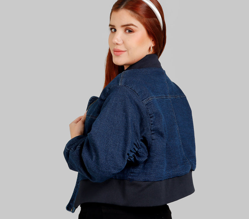 CHAQUETA DENIM PARA DAMA	B1728