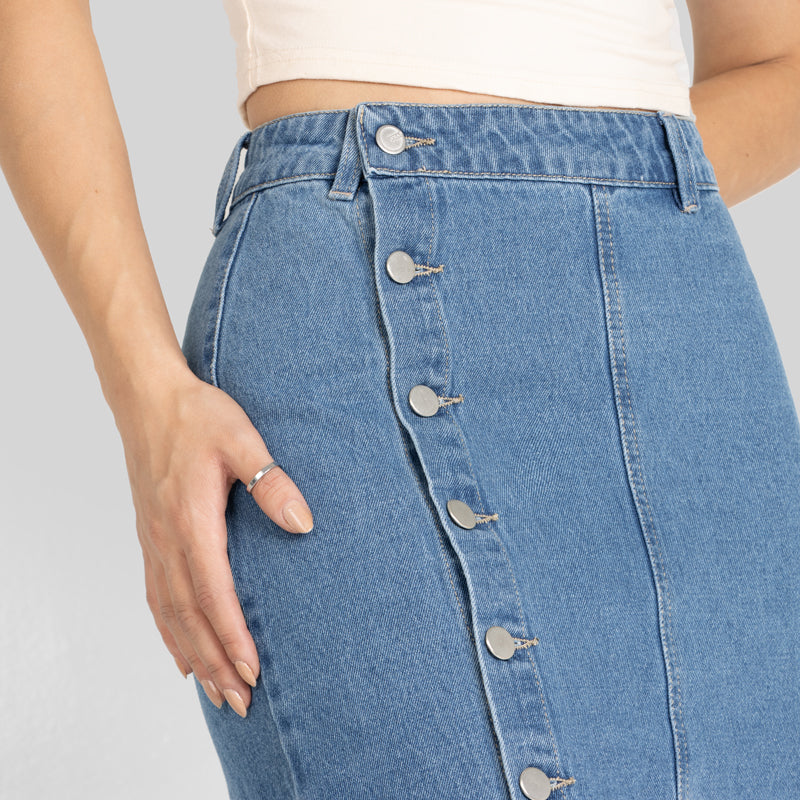Falda Denim B-1772