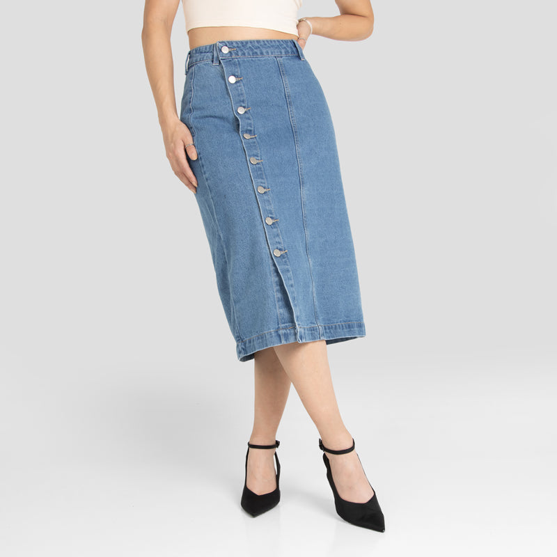 Falda Denim B-1772