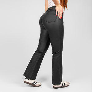 Pantalón efecto piel Flare Ax-2465 Horma Reducida
