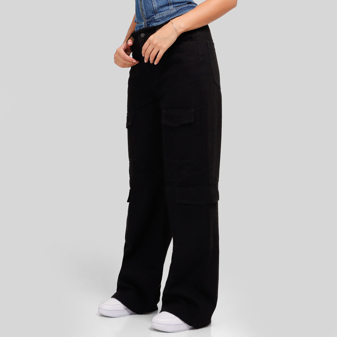 Jean Axspen Cargo Ax-2684 Negro