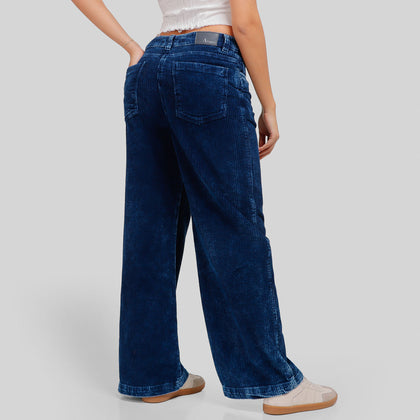 Pantalón en Pana Wide Leg Ax-2725