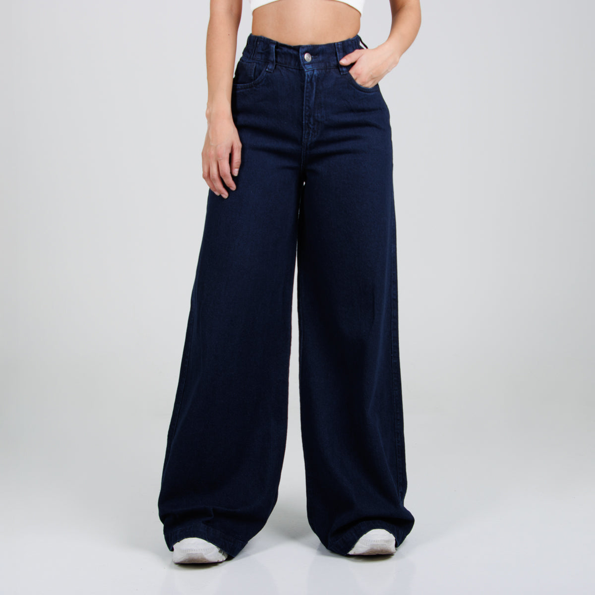 Jean Axspen Wide Leg Ax-2864 Azul oscuro