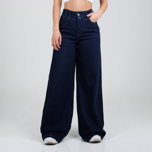 Jean Axspen Wide Leg Ax-2864 Azul oscuro