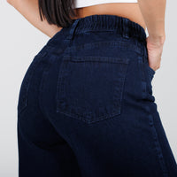 Jean Axspen Wide Leg Ax-2864 Azul oscuro