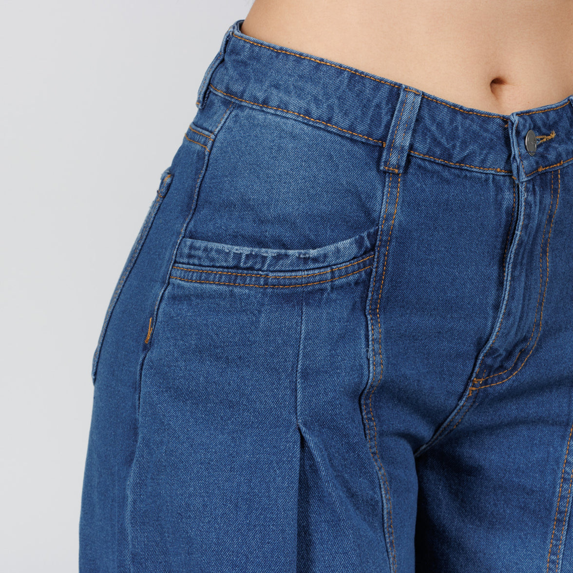 Jean Axspen Super Wide Leg  Ox-2890