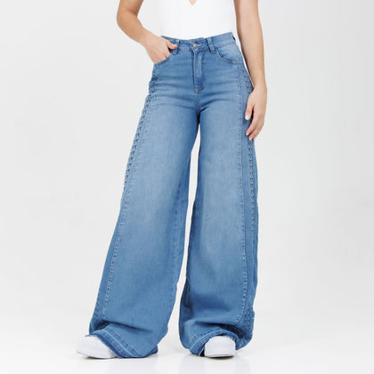 Jean wide leg Ax-2983 Licrado