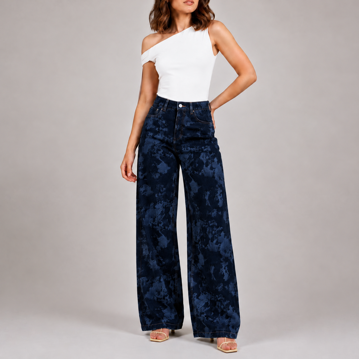 Pantalón Wide Leg Ax-3169 Premium Licrado