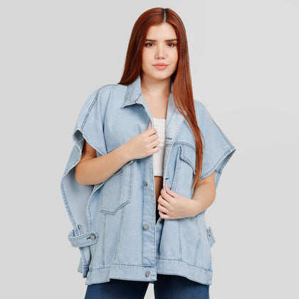Poncho Denim B1809