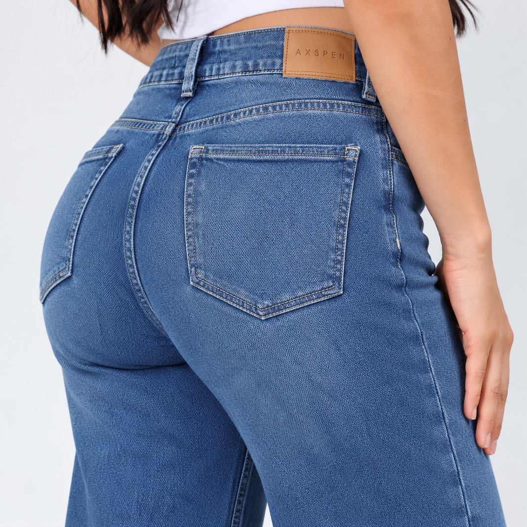 Jean Stright Fit Basico Ax-3184 Licrado