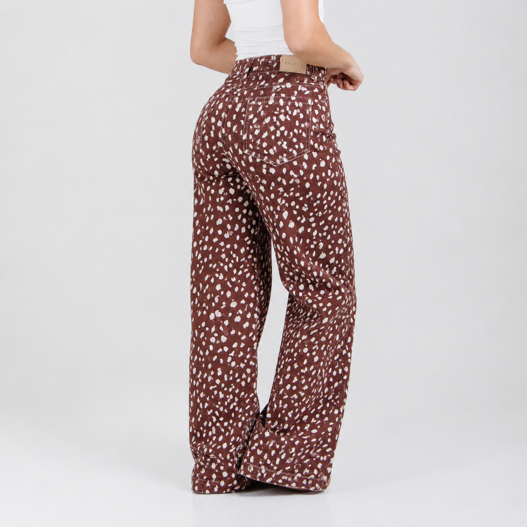 Jean Wide Leg Ax-3128 licrado Premium