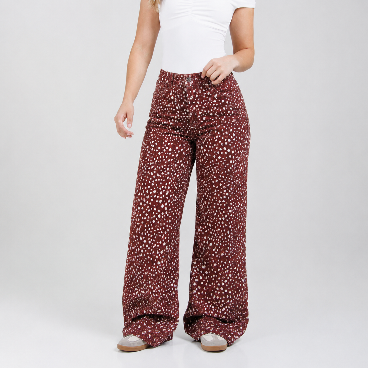 Jean Wide Leg Ax-3128 licrado Premium