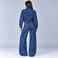 Set Axspen Floral Denim