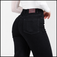 Jean Wide Leg Negro Ax-3174 Licrado