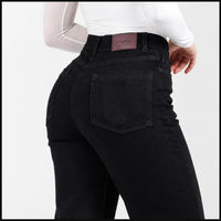 Jean Wide Leg Negro Ax-3174 licrado