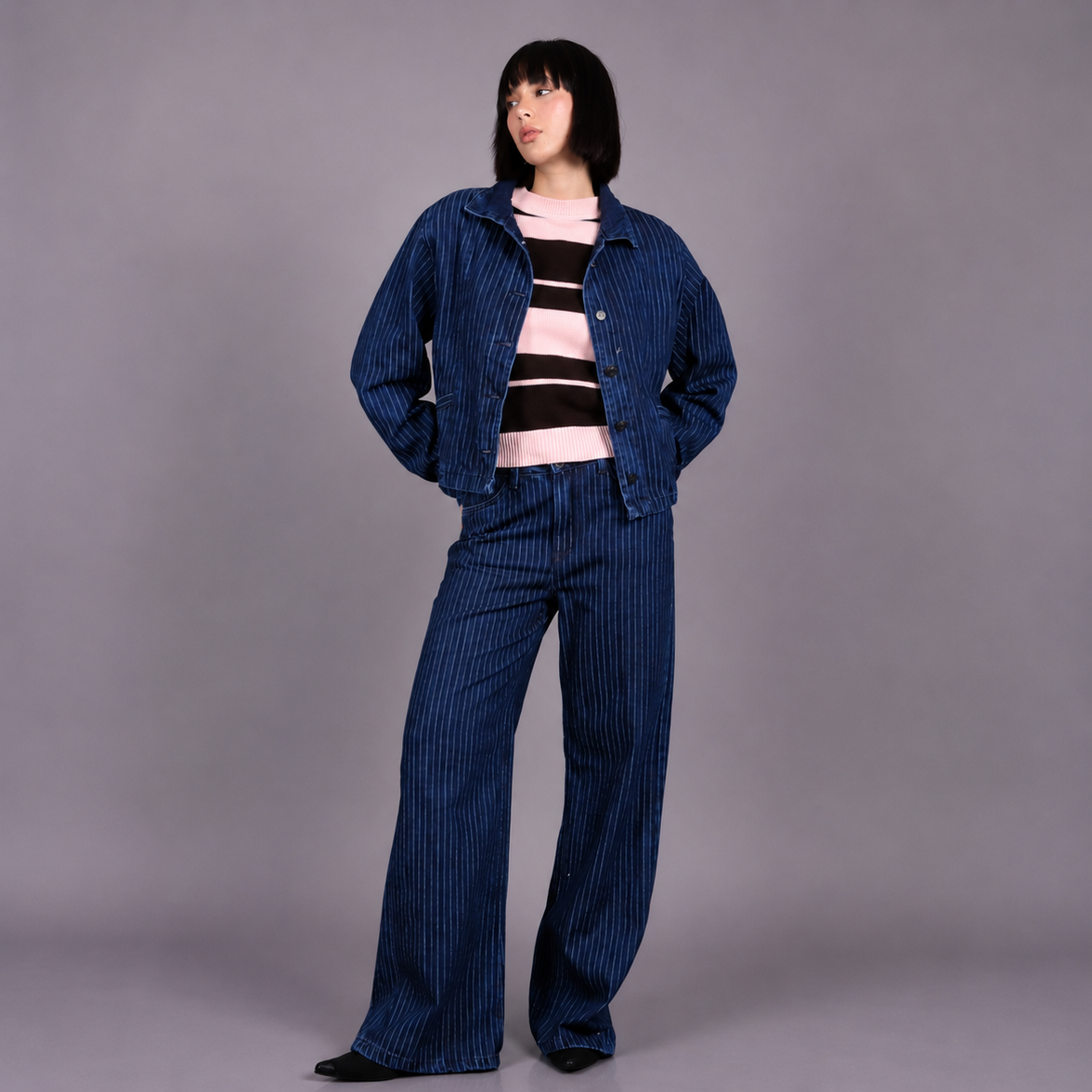 Jean Axspen Wide Leg  Ax-3067