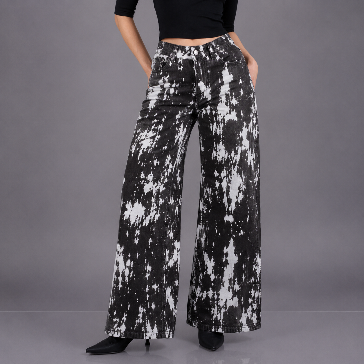 Pantalón Wide Leg Ax-3143 Rigido
