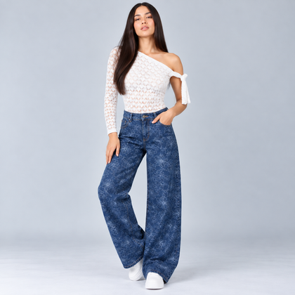 Set Axspen Floral Denim