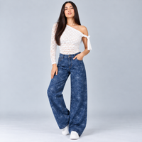 Set Axspen Floral Denim