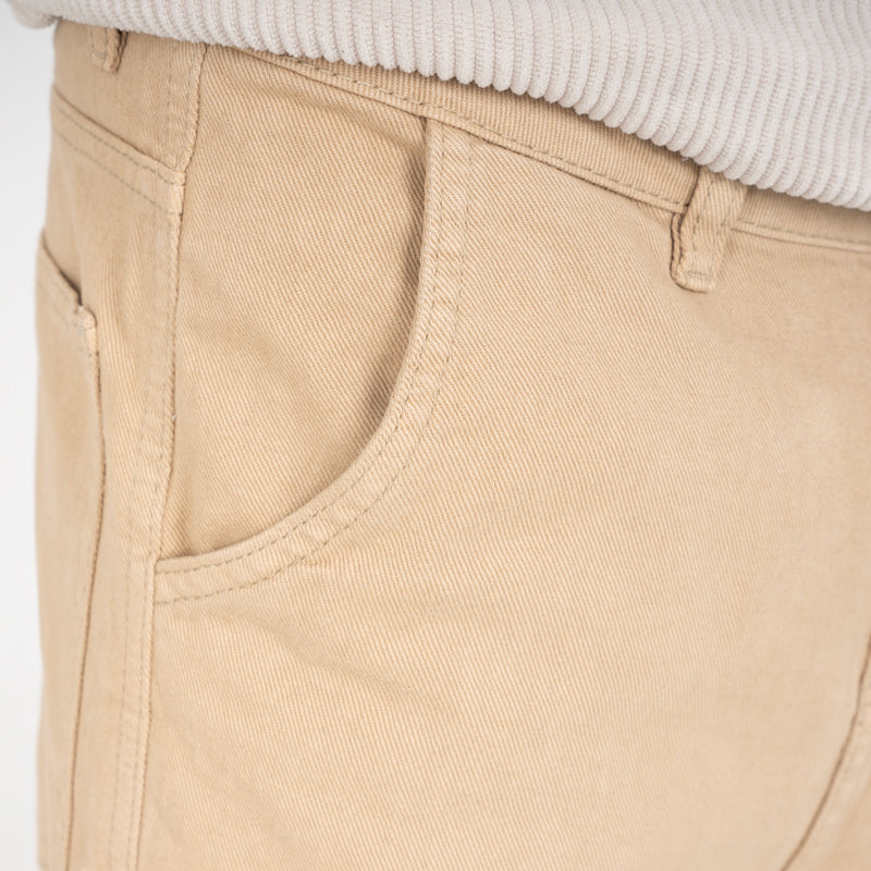 Jean Masculino Cargo H-167 Beige