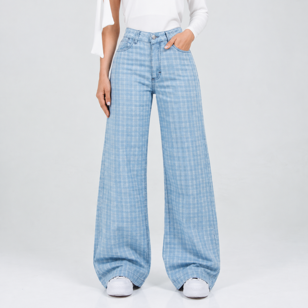 Jean wide Leg Ax-3125 Rigido