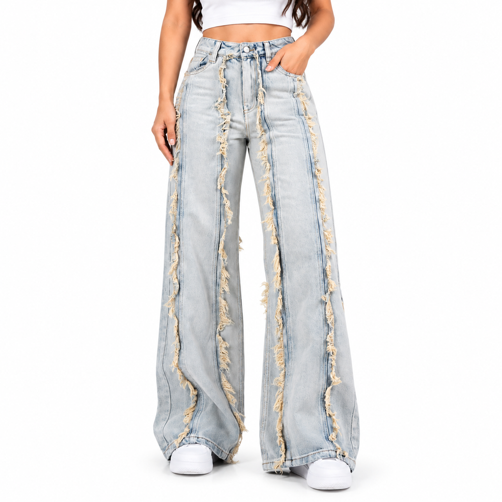 Jean Axspen Wide Leg  Ax-3041 HORMA REDUCIDA