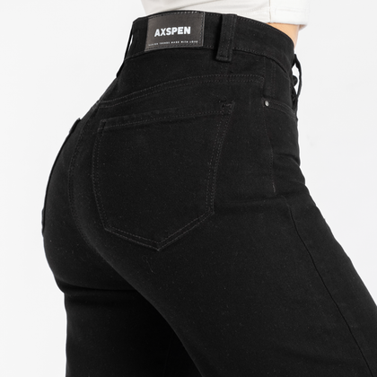 Jean Axspen Mom Fit  AX-2467 Negro