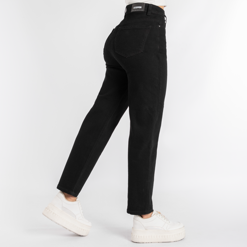 Jean Axspen Mom Fit  AX-2467 Negro