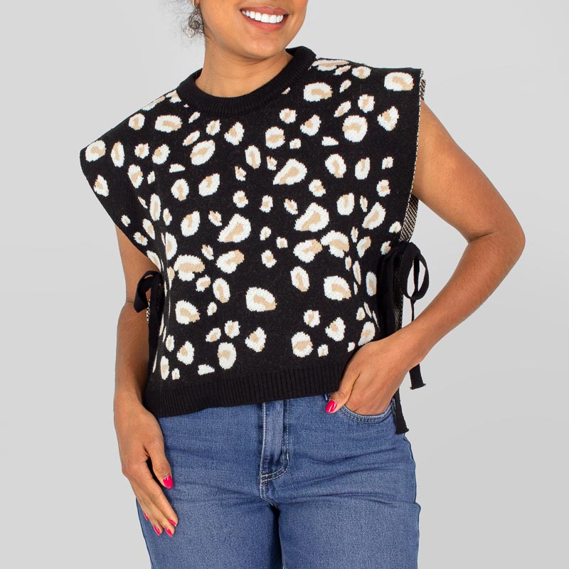 Chaleco Dama Animal Print CHL-14