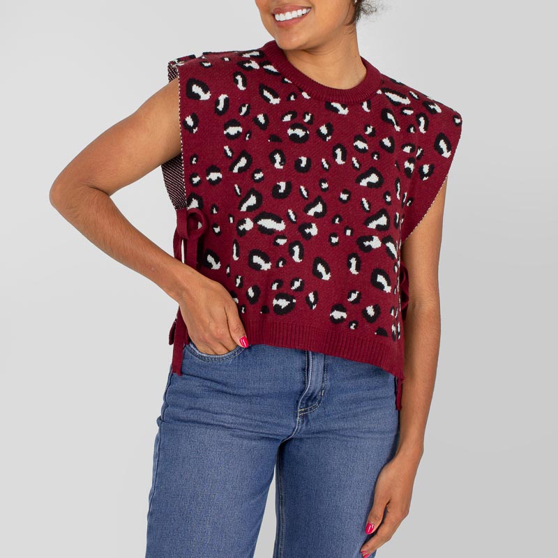 Chaleco Dama Animal Print CHL-14