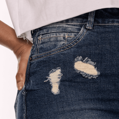 Jean Axspen Mom Fit  AX-1599