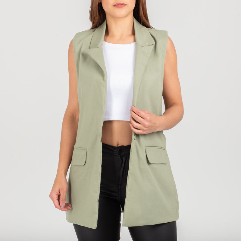 Chaleco en paño B-1682