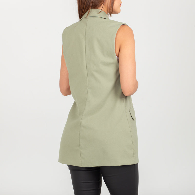 Chaleco en paño B-1682