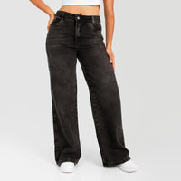 Jean Axspen Wide leg AX-2601 Gris