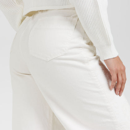 Jean Axspen Wide Leg Ax-2923 Marfil