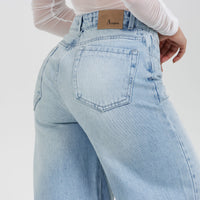 Jean Axspen Wide Leg Brillos Ax-2933
