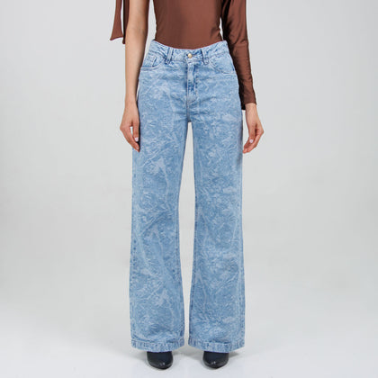 Jean wide Leg Ax-3102 Rigido